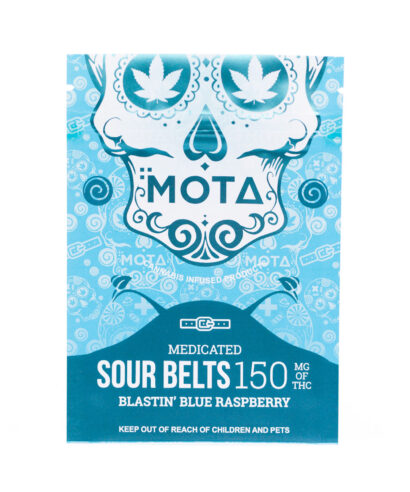 MOTA Cannabis Blastin Blue Raspberry Sour Belts2