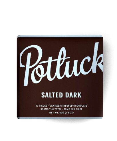 Potluck- Dark Salted Chocolate THC