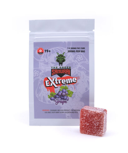 Grape-300MG-THC-Gummy-By-Green-Samurai